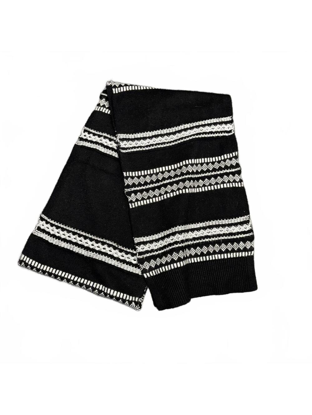 Talbots Scarf, Black & White
